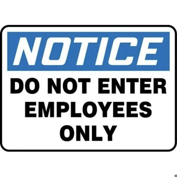 Accuform OSHA NOTICE SAFETY SIGN DO NOT MADC994VS MADC994VS - main